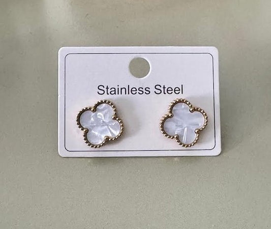 Luxe Klaver Oorbellen