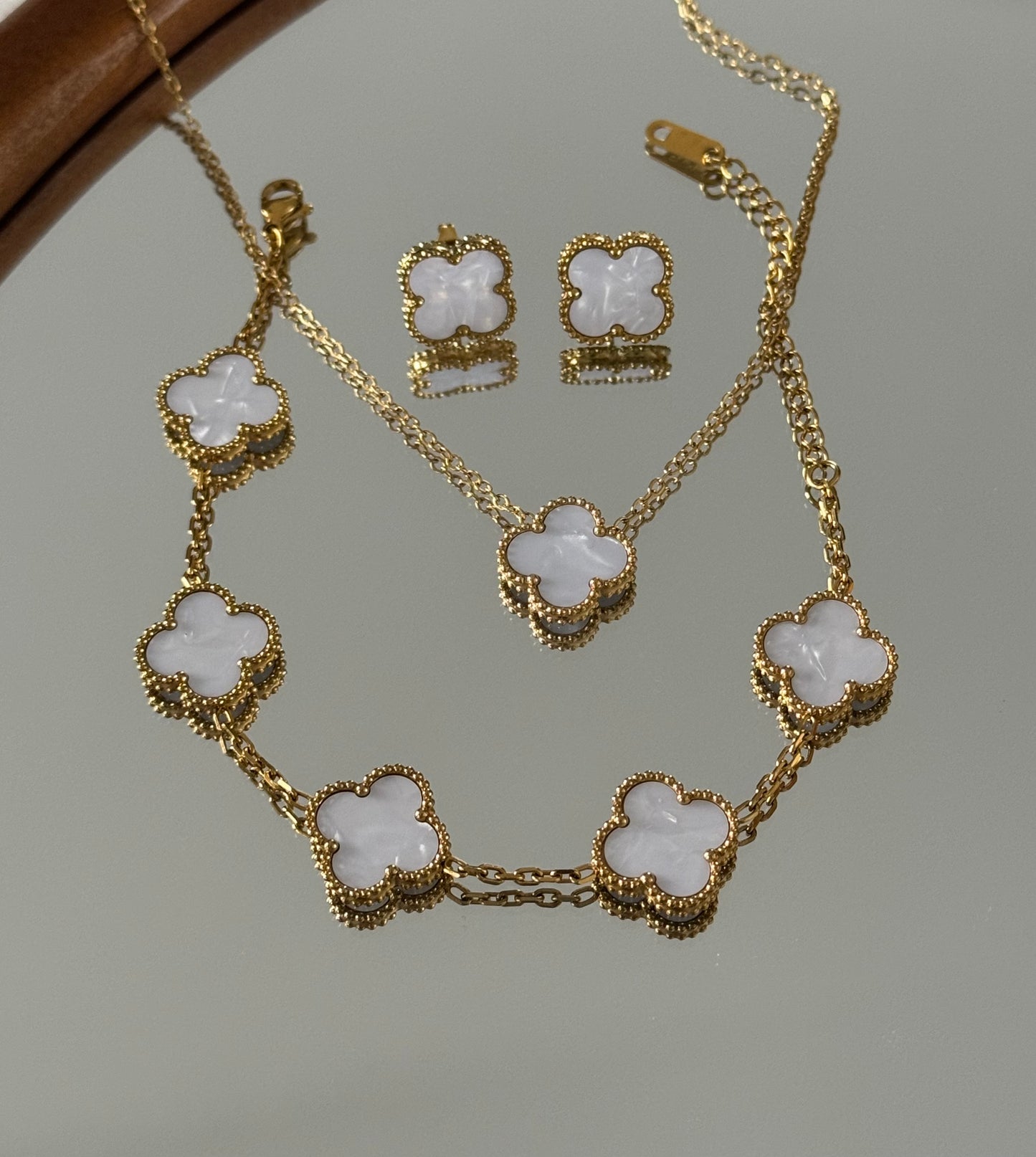 Luxe Witte Klaver Set